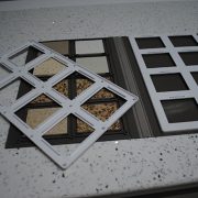 4折页色卡样品册,石英石烤漆样品盒人造石样板册厂家批发PY2155